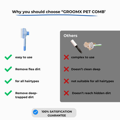 GroomX pet comb