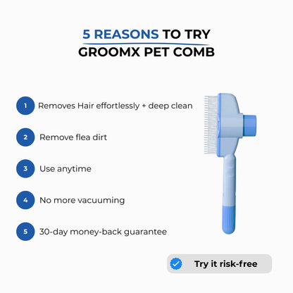 GroomX pet comb