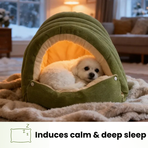 cozy whisker- pet bed